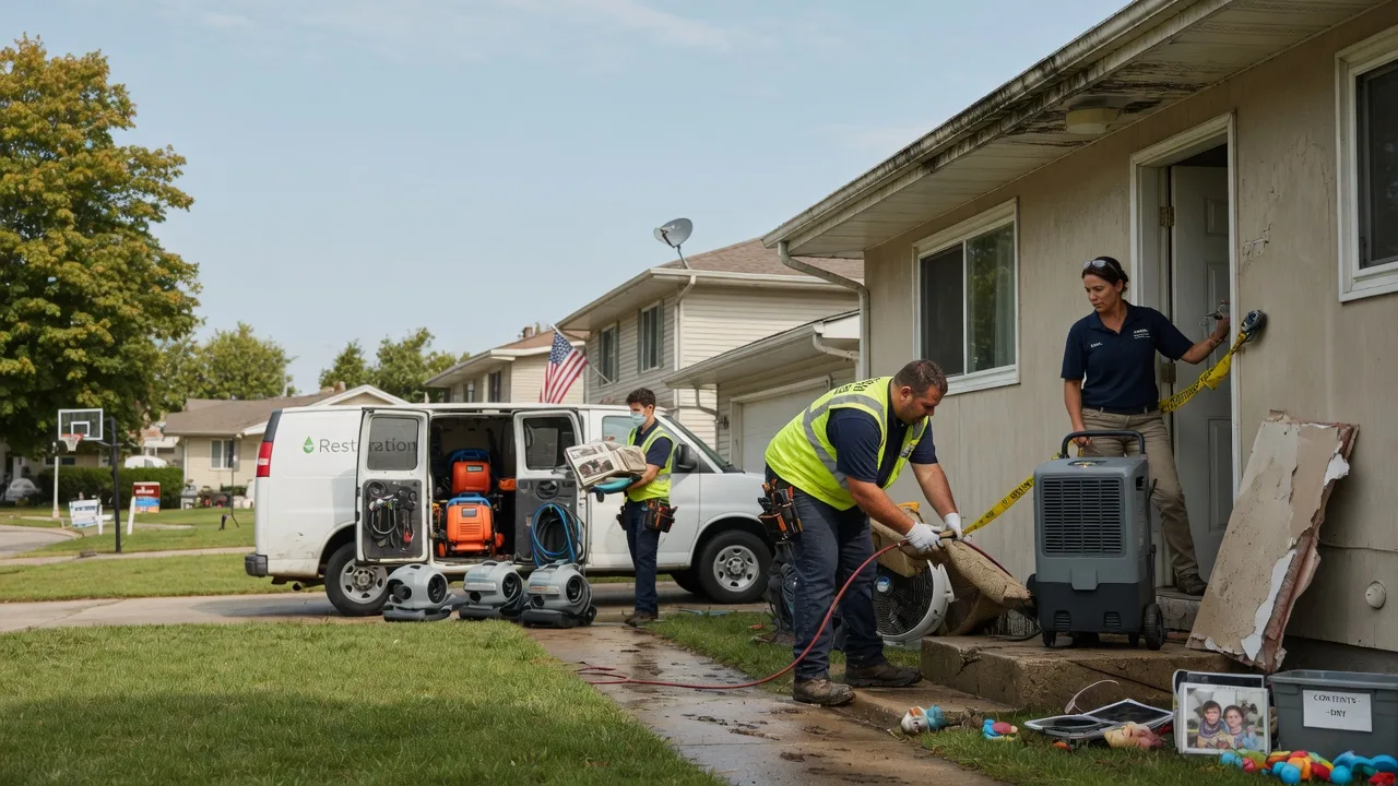 Water Damage Restoration in Slagle, LA near me